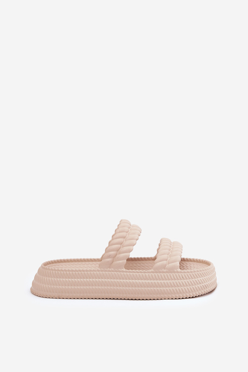 Піна Легкі Жіночі Сандалі На Платформі S.Barski ZK51-001 Бежеві