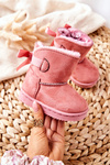 Дитячі утеплені зимові черевики Pink Funky
