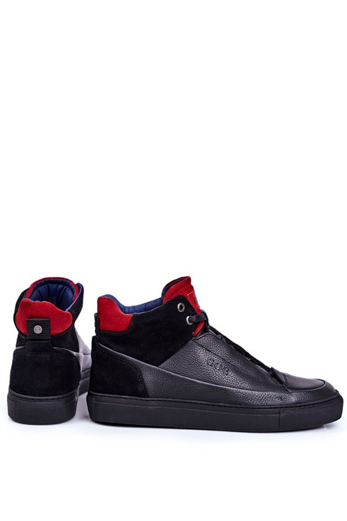 Чоловіче спортивне взуття Leather GOE Black GG1N3114