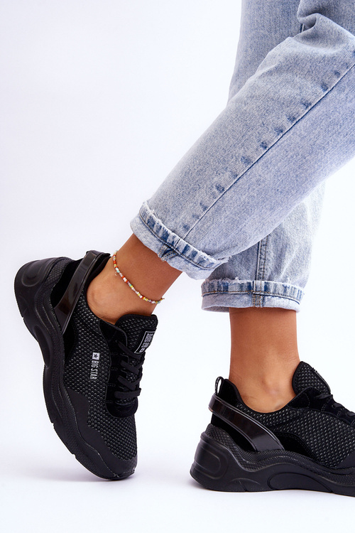 Жіноче спортивне взуття з тканини Memory Foam System Big Star LL274A065 чорний