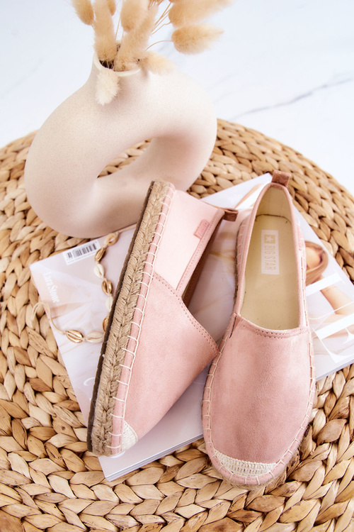 Жіночі класичні еспадрільї Big Star JJ274955 Рожеві