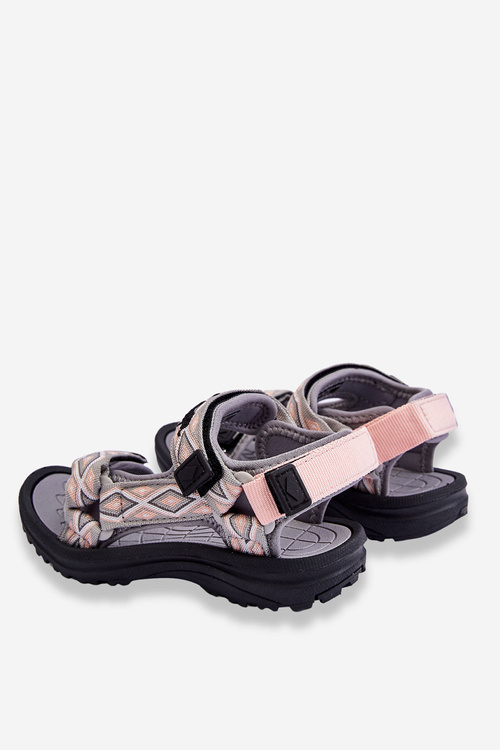 Дитячі босоніжки Lee Cooper LCW-23-34-1681 сіро-рожеві