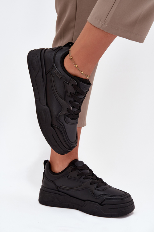 Жіночі Кросівки На Платформі Big Star SS274589 HI-POLY SYSTEM Чорні