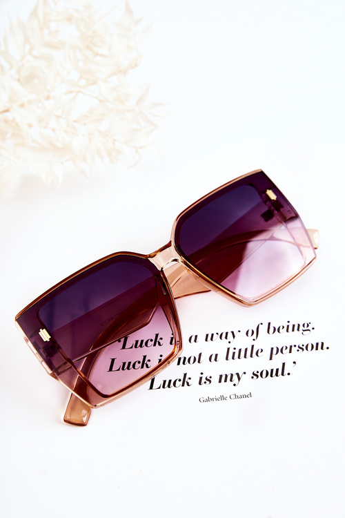 Квадратні сонцезахисні окуляри Ombre V110021 Коричневий