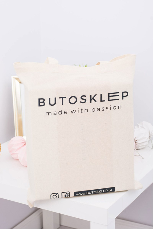 Бежева полотняна сумка Butosklep.co.uk