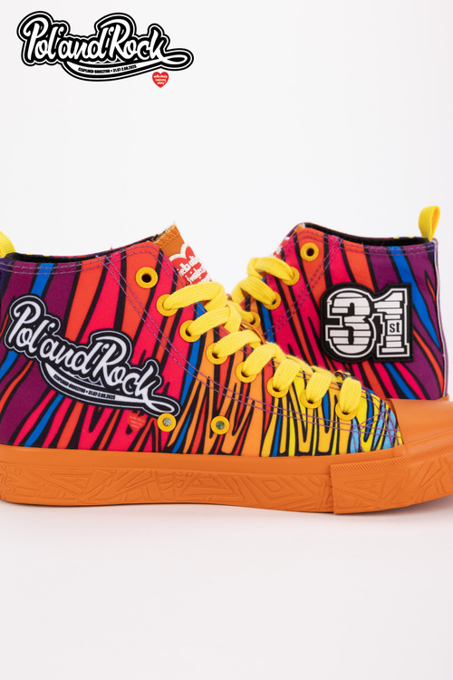 Кросівки Pol'and'Rock Festival X Big Star SS174502 Помаранчеві