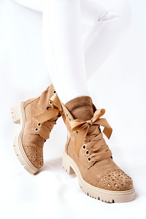 Замшеві робочі чоботи Tiered Lewski Shoes 3069 Sand