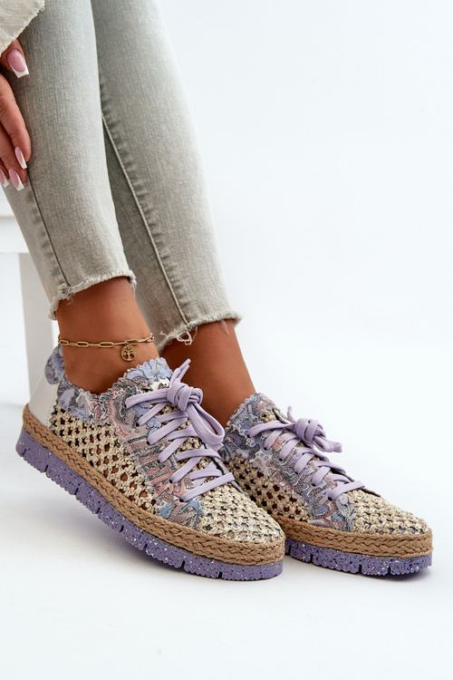 Жіноче шкіряне взуття Maciejka 05897-05 Фіолетовий