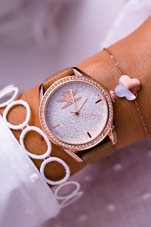 Жіночий годинник Michael John Beige Lunaya
