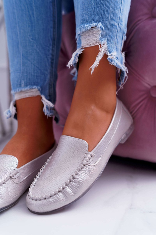 Жіночі мокасини Sergio Leone Pink Pearl Winted