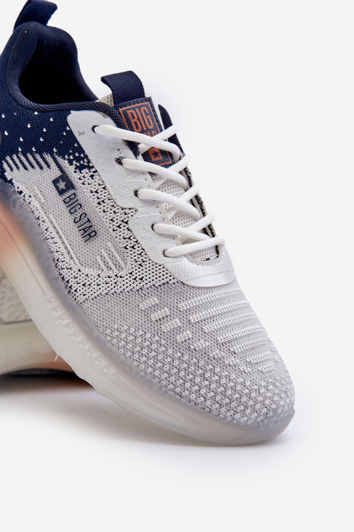 Чоловіче спортивне взуття HI-POLY SYSTEM Big Star NN174474 темно-синій