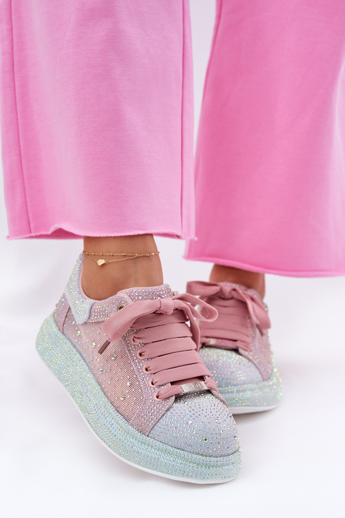 Прикрашені кросівки на платформі GOE RR2N4009 П багатоколірні