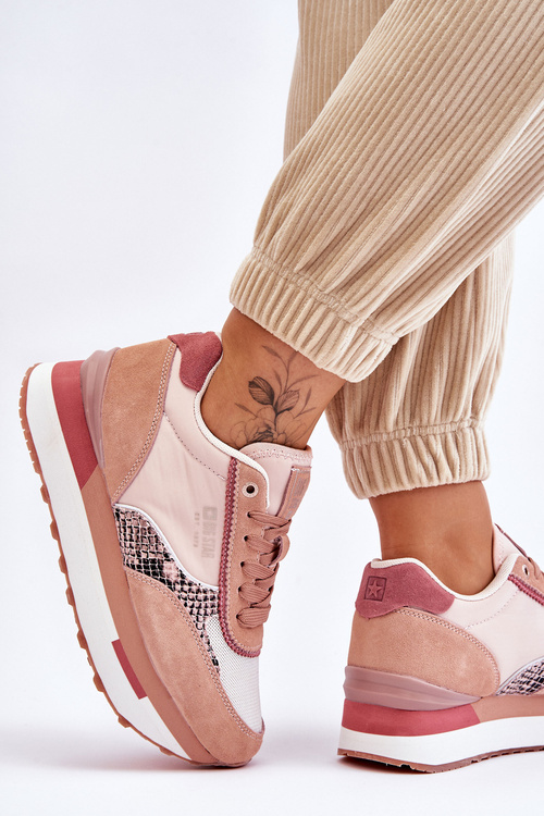 Модні кросівки Memory Foam System Big Star LL274366 Pink