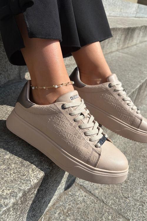 Жіночі Кросівки З Еко Шкіри Big Star RR274259 Бежеві