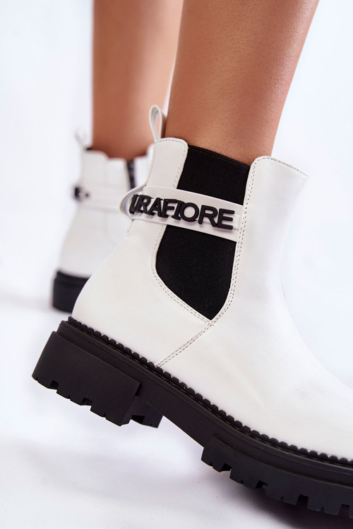 Чоботи жіночі La.Fi 250005W-PU Білі