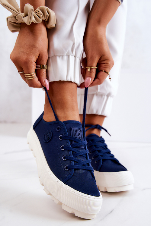 Жіночі кросівки BIG STAR JJ274491 Темно-сині