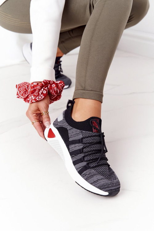 Жіночі кросівки Memory Foam Big Star HH274532 темно-сірі