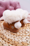 Дитячі чоботи Snow Boots з хутром Camel Kiks