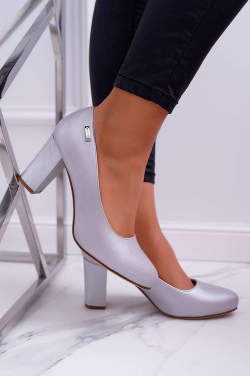 Жіночі човники Sergio Leone PB130 Silver Pearl Amber