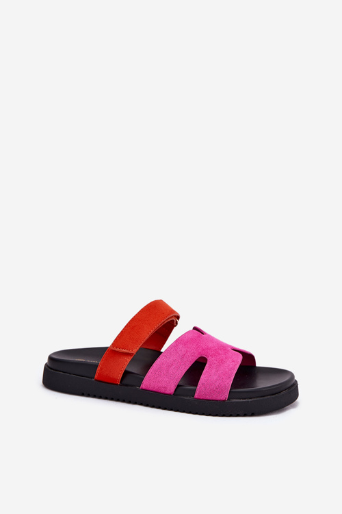 Жіночі Сандалі З Липучками Фуксія Vinceza 17401