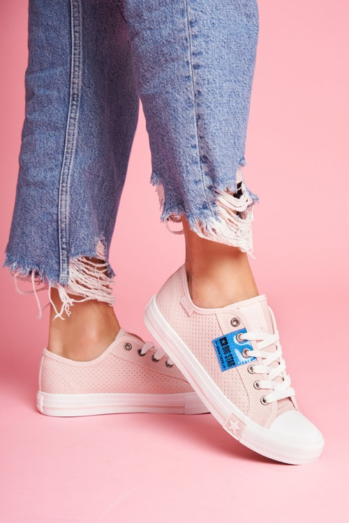 Жіночі бродяги Big Star Openwork Pink FF274033