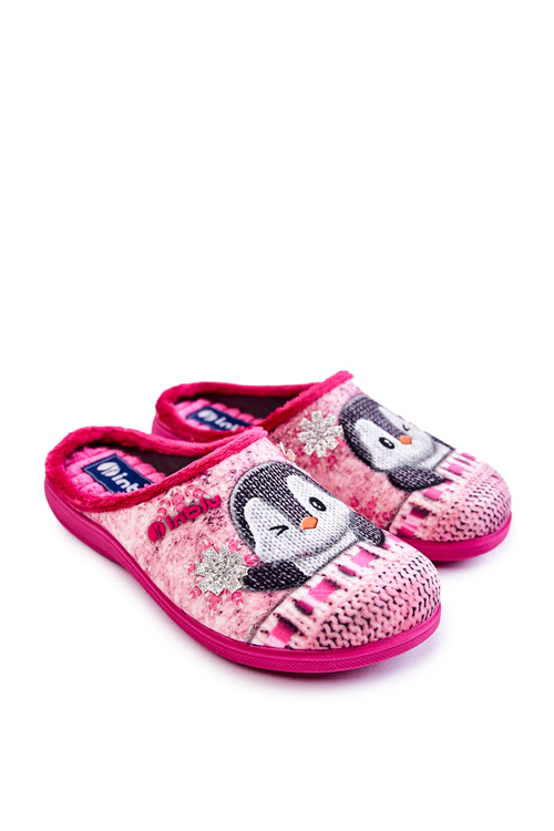 Жіночі домашні тапочки Penguins Inblu EC-81-023 Pink