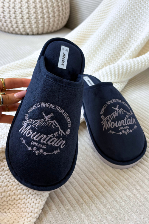 Чоловічі тапочки Тіранне темно-синій