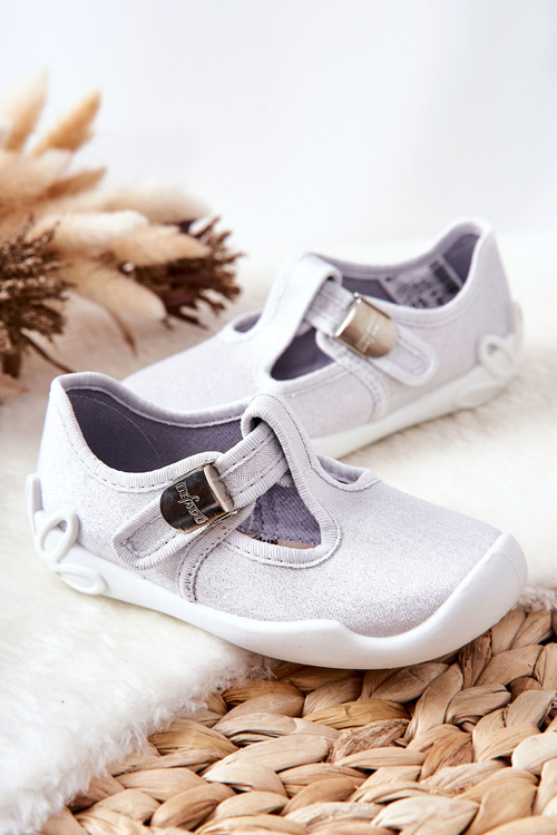 В'єтнамки Ballerinas Befado Shiny 115X001 Silver