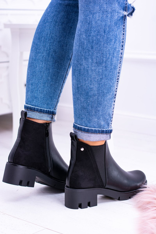 Чорні плоскі черевики Murcio