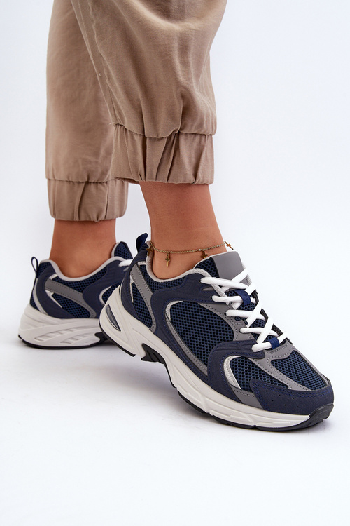 Жіночі темно-сині спортивні кросівки Kildia