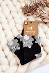 Жіночі кумедні шкарпетки з тваринним візерунком Коти чорні