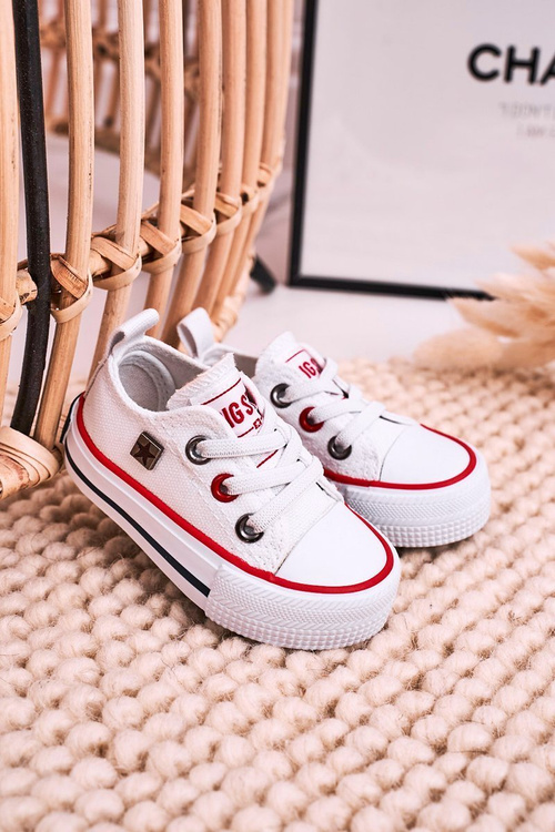 Дитячі класичні низькі кросівки BIG STAR HH374193 Білі