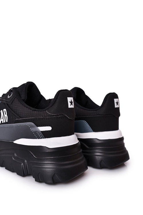 Чоловіче спортивне взуття Memory Foam Big Star HH174209 Чорно-синій