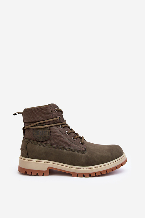 Чоловічі черевики Trapper Foam Big Star KK174205 Хакі