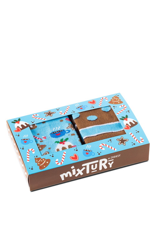 Набір дитячих шкарпеток Zooxy mixTURY Пряники 2 пари