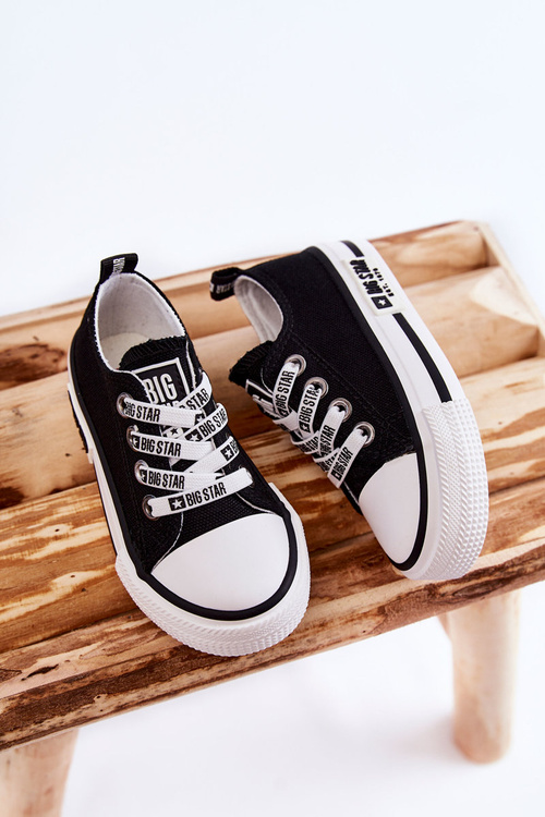 Кросівки дитячі тканинні BIG STAR KK374069 Чорні