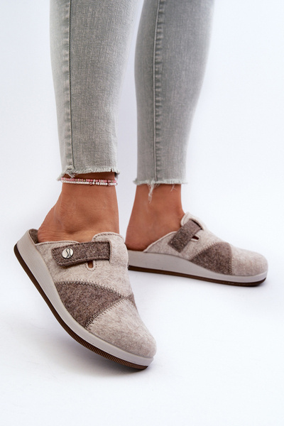 [Жіночі ортопедичні тапочки Inblu CT000032 Beige]