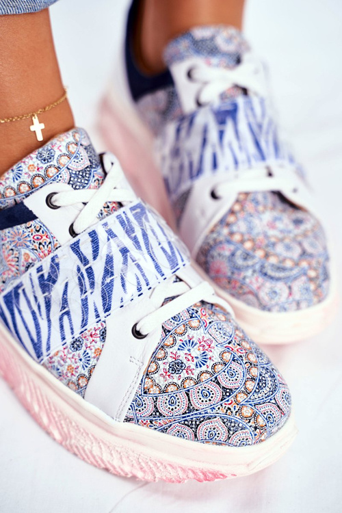 Жіноче спортивне взуття Кросівки шкіряні Maciejka 04448-27