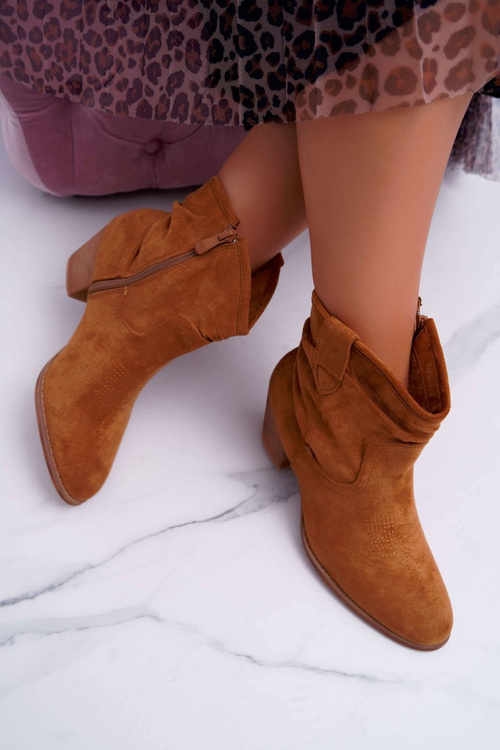 Жіночі черевики на шпильці Cowboy Camel Maverick