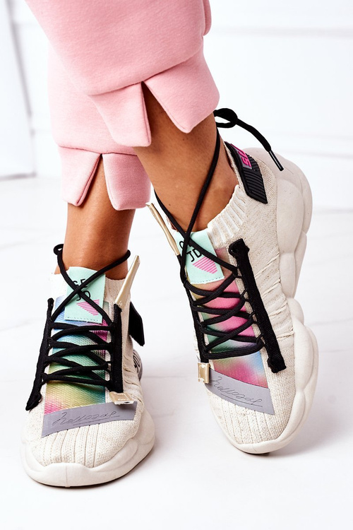 Жіноче спортивне взуття Кросівки бежевий Bubble Tea