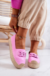 Класичні еспадрільї на платформі Pink Julianne