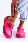 Жіночі світлі тапочки Big Star II275007 Фуксія