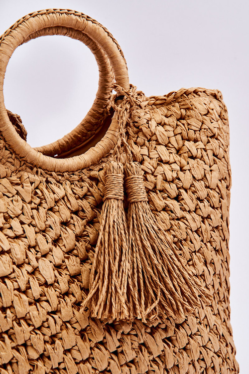 Жіноча Сумочка З Бахромою Бежева