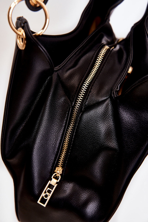 Класична шкіряна сумочка NOBO M3220-C020 Black