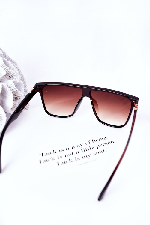 Сонцезахисні окуляри Shield VINCENT Темно-коричневі Ombre