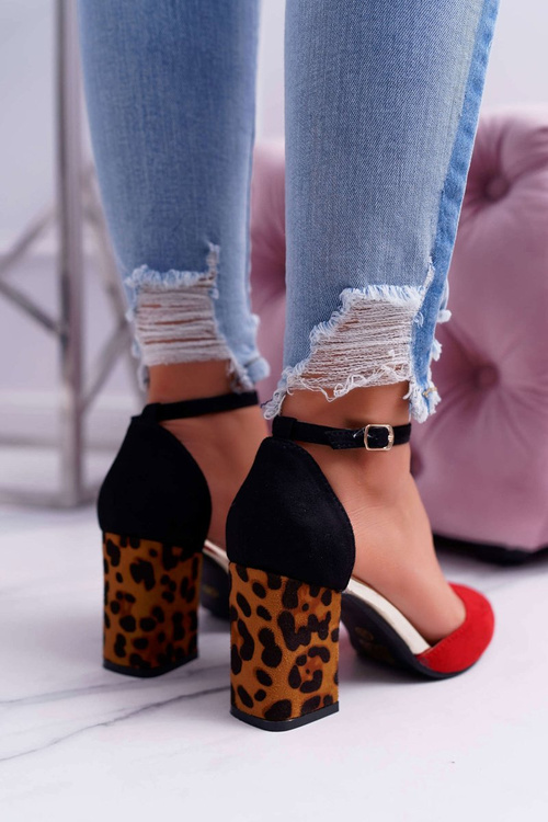 Жіночі туфлі на шпильці Panther Red Ferri