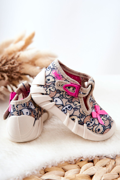 Черевики Befado Bunny Deerstalkers з бантом 110P437 Бежеві