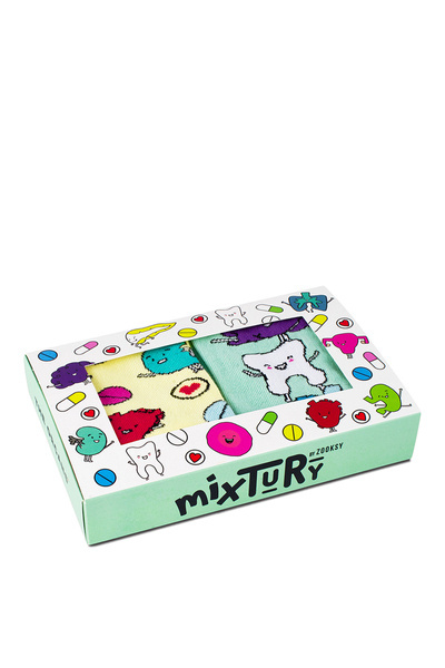 Набір дитячих шкарпеток Zooxy mixTURY Organs 2 пари