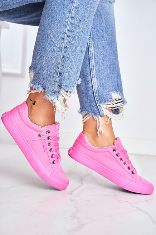 Жіночі високі кросівки Big Star Pink AA274509