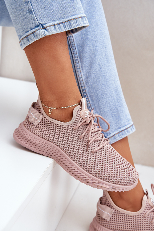 Сітчасте Взуття Для Спорту На Блискавці Для Жінок Рожеве Harice